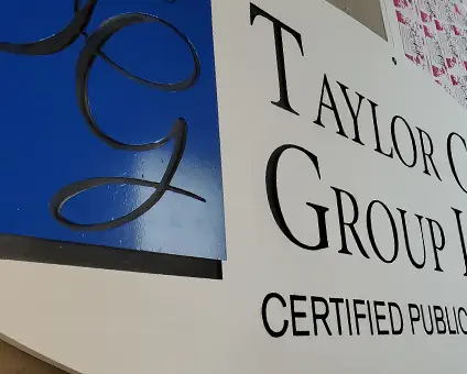 Taylor CPU HDU sign routed and painted | Monument Signs | Sparks Sign Company