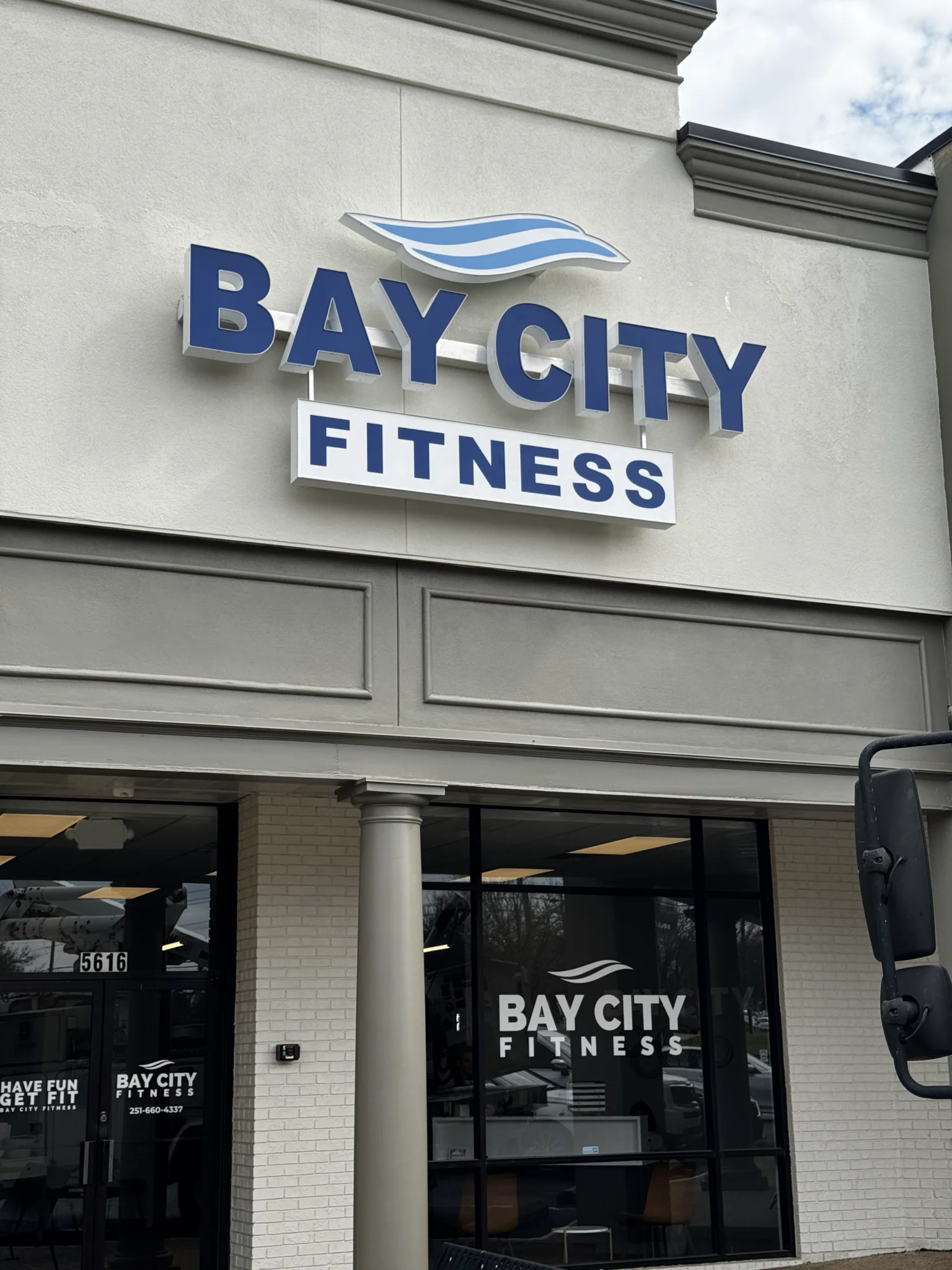 Sparks Sign Company | Bay City Fitness Exterior Sign