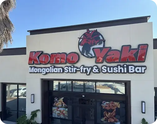 Komo Yaki Sign