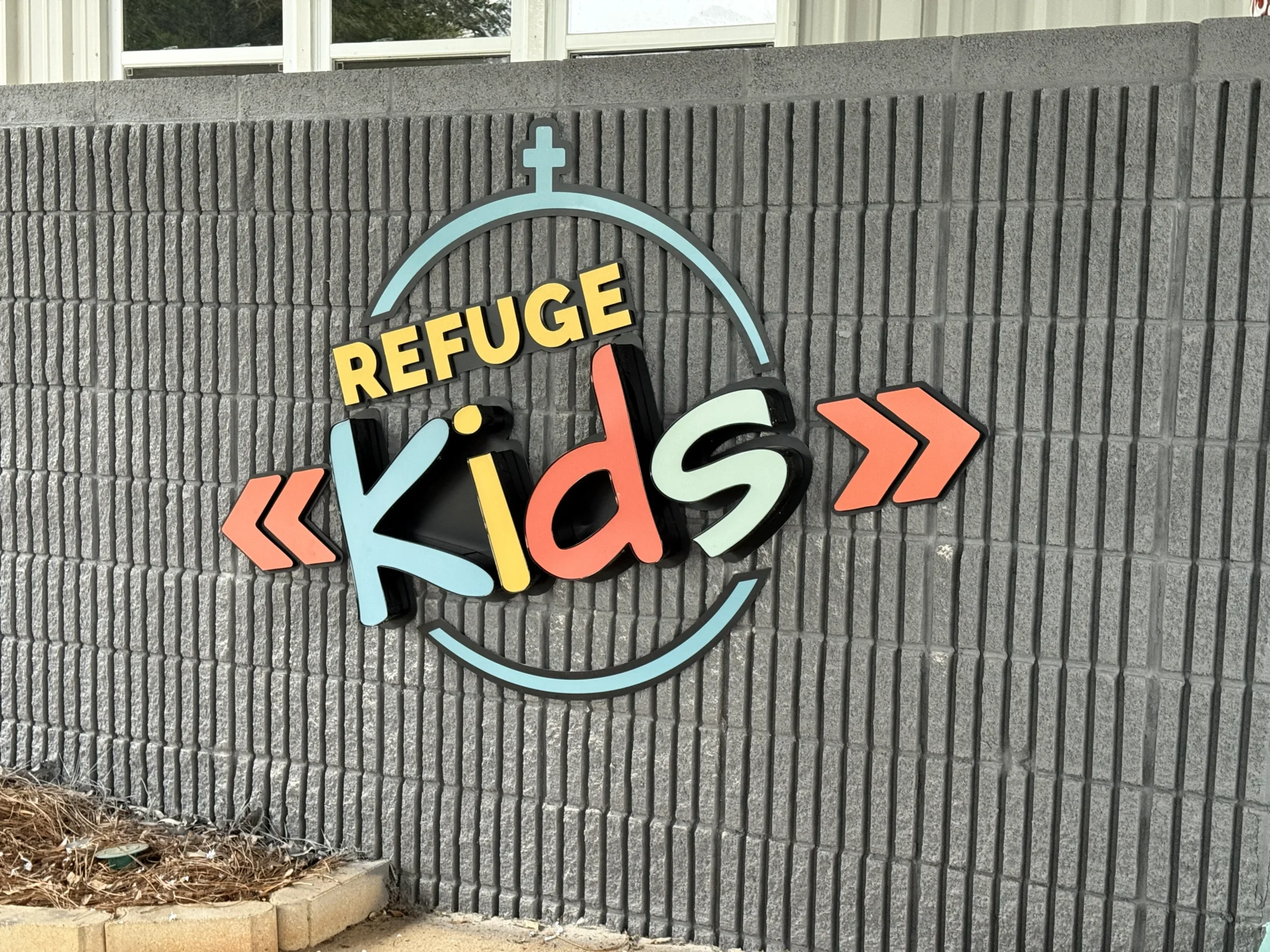 Sparks Sign Company | Refuge Kids Exterior sign